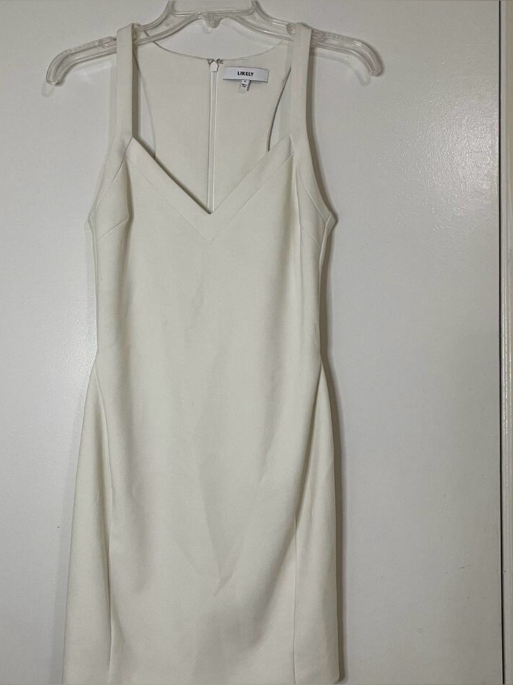 Likely Cream Mini Dress